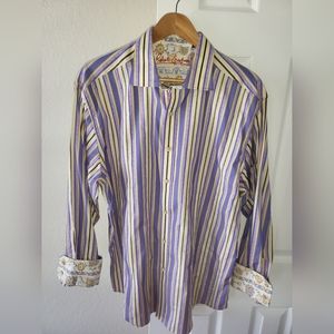 XXL Robert Graham button up dress shirt.